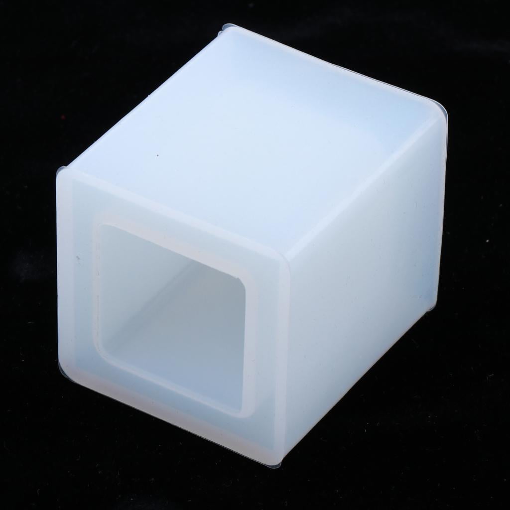 Milageto 6Silicone Epoxy Mold Brush Pot Mold For DIY Resin Frame Drying