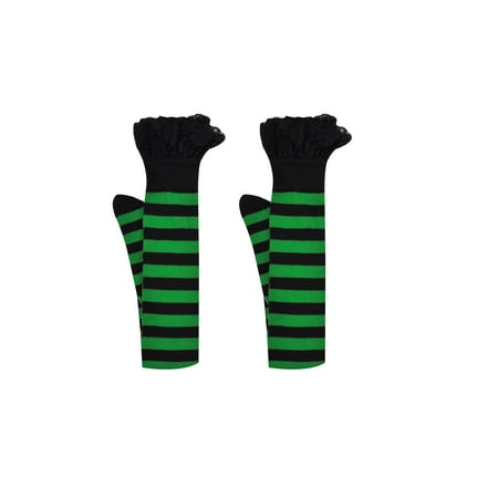

Sock House Co. Ladies Rugby Lace Thigh High Socks