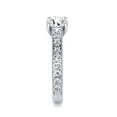 thumbnail image 2 of SuperJeweler 1 1/2 Carat Round Shape Moissanite Engagement Ring In 14 Karat White Gold For Women, 2 of 6