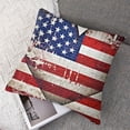 thumbnail image 7 of nygtbtfer 4th of July Decorations PillowAmerican Flag Truck Heart Red White and Blue Throw Pillow Patriotic Farmhouse Sunflower Summer Cushion Case for Home Sofa Couch Decor 24x24in, 7 of 7