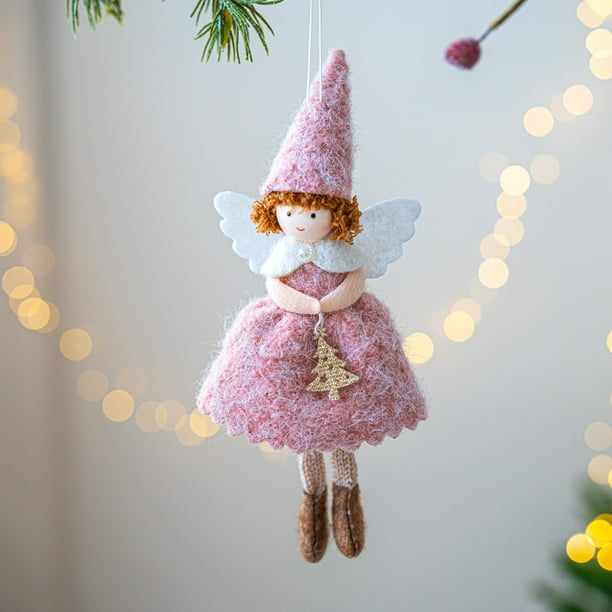 Colgante de Vestidito Navideño de Niña