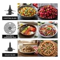 thumbnail image 2 of 1000W 9-Cup Food Processor & Vegetable Chopper, 4 Presets (Chop, Slice, Puree, Dough), 3-Speed, Slicing/Shredding Disc, Kneading Blade, 2 of 9