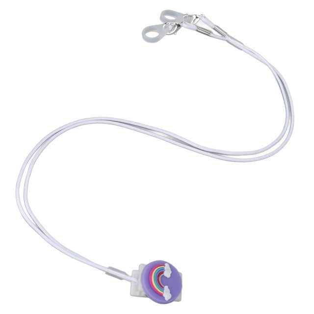 Lanyard de Audífonos Purple Fashionable Lovely Bte Ayuding Clip Holder Para Niños Ancianos