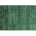 thumbnail image 1 of Ahgly Company Indoor Rectangle Oriental Turquoise Blue Modern Area Rugs, 5' x 7', 1 of 4