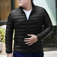 thumbnail image 5 of Wavsuf Puffer Jackets for Men Winter Jacket Heavyweight for Men Windbreaker Black Size 3XL, 5 of 10