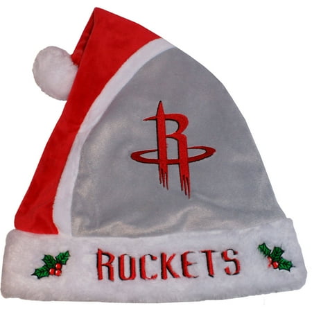 Forever Collectibles NBA 2015 Santa Hat, Houston Rockets