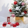 thumbnail image 5 of Cheapark 20PCS 2.36IN Plastic Christmas Tree Ornaments - Hanging Pendants, Colorful Party Supplies for Christmas Trees Home Indoor Holiday Decor, 5 of 8