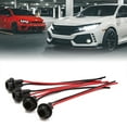 thumbnail image 2 of Unique Bargains 4 Pcs 2-Wire T10 Light Bulb Extension Socket Wire Harness Connector for Cars, 2 of 6