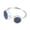 Blue, variant on Ghostwhite Druzy Agate Two Stone Open Cuff Ring Textured Fashion Jewelry P392