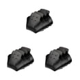 thumbnail image 1 of Advancent Pack de 4 protectores de patines para los dedos de los pies, protectores de patinaje para deportes al aire libre, color negro Type1 NO1, 1 of 6
