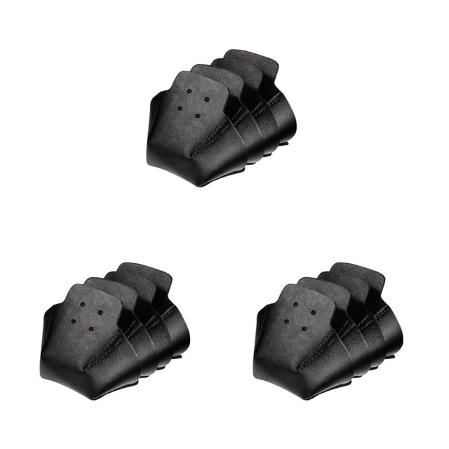 Advancent Pack de 4 protectores de patines para los dedos de los pies, protectores de patinaje para deportes al aire libre, color negro Type1 NO1