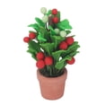thumbnail image 2 of Planta Mini casa de muñecas simulación de planta realista 1/12 casa de muñecas planta en maceta en miniatura para Mini decoración del hogar modelo accesorio ANGGREK Otros, 2 of 8