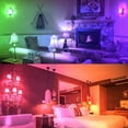 thumbnail image 6 of iLC RGB LED Light Bulb, Color Changing Light Bulb, 40W Equivalent, 450LM, 2700K Warm White 5W E26 Screw Base RGBW, Flood Light Bulb- 12 Color Choices - Timing Infrared Remote Control (4 Pack), 6 of 7