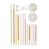 Multicolor Glow Party Favors, Basketball Game Set, 120 Gram, by Way To Celebrate. Age 8+