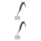 thumbnail image 1 of Sidaley Cuerdas colgantes universales para teléfono con tarjeta, mosquetón de Metal ajustable, cordones para el cuello, correa para cordón, Negro 2piezas, 1 of 6