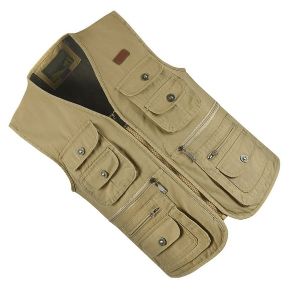 Hunting Vest,Cargo Vest Multi Pockets Mens Vest Fishing Vest Rugged and Tough