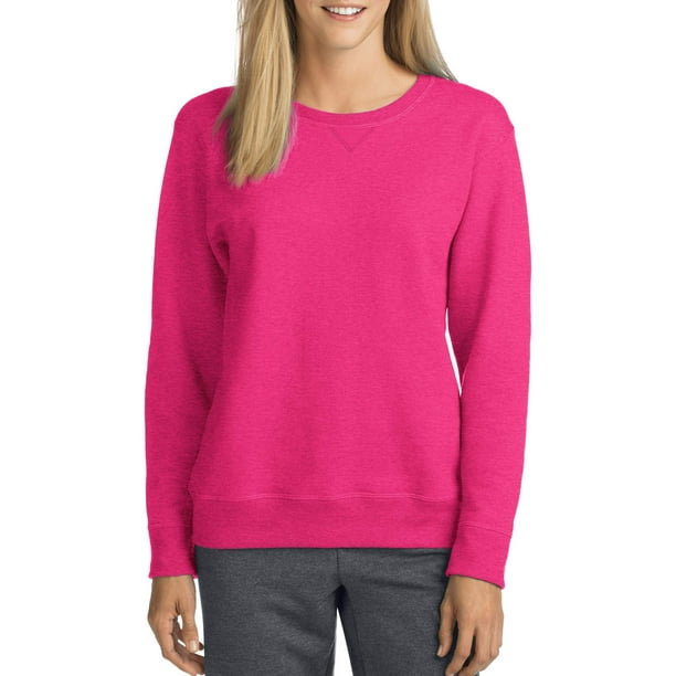 Hanes Hanes Womens VNotch Pullover Fleece Sweatshirt