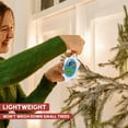 thumbnail image 4 of 3drose, Bright Eye Heart I Love Baked Ziti, 3 inch Snowflake Porcelain Ornament, 4 of 7
