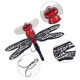 thumbnail image 2 of 6g 7,5 cm cebo Artificial Anti-viento Topwater Dragonfly cebo de pesca conjunto con gancho, 2 of 7