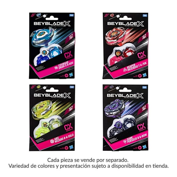 Set de Juego Hasbro Beyblade Starter Pack Varios Modelos 1 Pieza