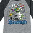 thumbnail image 3 of Toy Story - The Original Spaceman - Toddler & Youth Raglan Graphic T-Shirt, 3 of 5