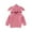 Pink, variant on QUYUON Infant Baby Knit Hoodie Sweaters Toddler Girls Boys Long Sleeve Button Front Hooded Sweater Solid Color Cute Ears Knitted Cardigans Jacket with Hood Outerwear Coat Khaki 90