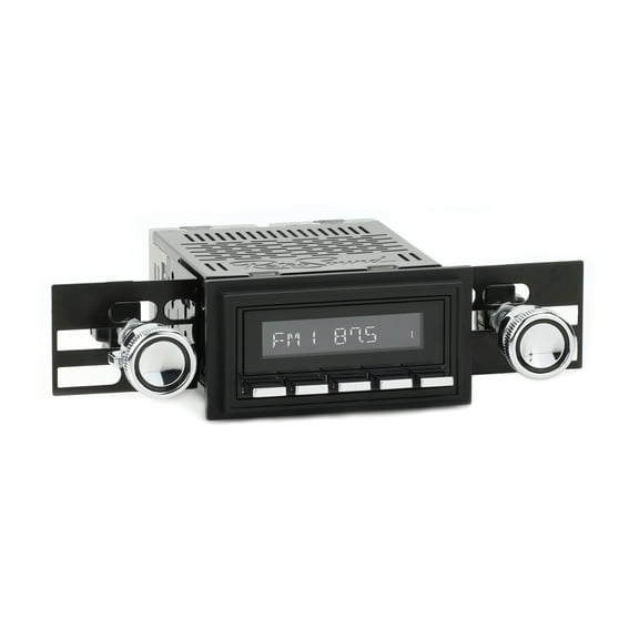 RetroRadio Compatible with 1967-68 Ford Mustang Features Include Bluetooth, USB, AM/FM HBC-M2-226-08-80F1
