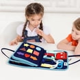 thumbnail image 3 of Educational Busy Board For Toddler Early Learning Develops Fine Motor Skills Play & Sensory Exploration Circular Knitting Needles Interchangeable Circular Knitting Needles Size 8 Circular Knitting, 3 of 3