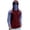 Blue, variant on 2 Tone Raglan Sleeve Hooded Sun Shield Pullover For Men With Face Cover Light Wrinkle Repellent UPF Protection Tee Daily Angling Vacation Leisure Wear