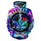 thumbnail image 5 of Sudadera con capucha con estampado 3D de hojas de malezas para hombre, sudadera informal de manga larga con patrón de plantas coloridas, sudadera holgada unisex, jersey de calle, 5 of 5