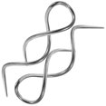 thumbnail image 3 of 2pcs Spiral Threader Earring Pull Through Earrings Handmade Twisted Linear Curved Dangle Earring------Product code 83993, 3 of 3