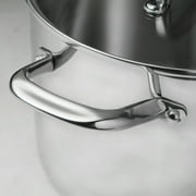 Tramontina Triverge 10 Piece Tri Ply Clad Stainless Steel Cookware Set, Induction Ready and Oven Safe
