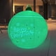 thumbnail image 4 of Bola inflable de Navidad 60cm 16 colores adorno ajustable colgante al aire libre Verde Macarena Pelota Inflable, 4 of 6