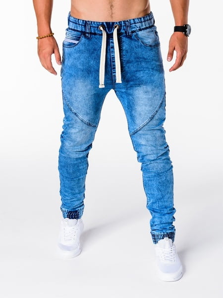 elastic jeans mens