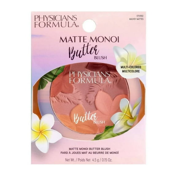 Rubor Physicians Formula Matte monoi butter blush mauvy mattes libre de parabenos 4.5 g