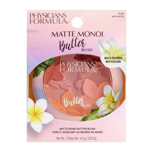 Rubor Physicians Formula Matte monoi butter blush mauvy mattes libre de parabenos 4.5 g