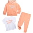 thumbnail image 1 of Toddler Girls Athletic Set Reebok 3 Piece Fleece Size 2T, 1 of 7