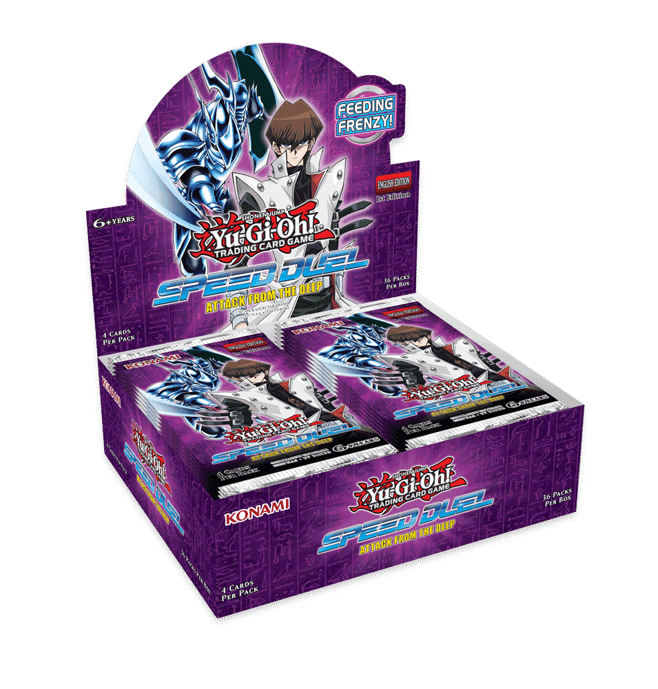 Attack from the Deep Booster Pack Speed Duel Yu-Gi-Oh 