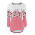 thumbnail image 5 of Bovemsi Womens Sweatshirts Ladies' Fashionable Casual Printed Pullover With Pockets Plush Capless Sweater Fall Fashion Outfits 2025 Clothes, 5 of 5