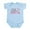 Sky Blue, variant on CafePress - Some Bunny Loves Me Infant Bodysuit - Baby Light Bodysuit, Size Newborn - 24 Months