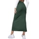 thumbnail image 1 of Slit Long Skirt, Solid Color Bodycon Long Skirt Elastic For Party ANGGREK Otros, 1 of 6