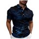 thumbnail image 1 of Summer Men's Performance Micro Elastic Short Sleeve Golf Short Sleeve Top XL, 1 of 5