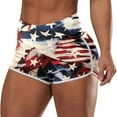 thumbnail image 4 of HAIJIE Womens Summer Swim Shorts Relaxed Fit High Waist Casual Women's Running Shorts for Women Girls Travel and Light Exercise, 4 of 6