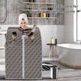 thumbnail image 4 of Costway Portable Steam Sauna w/ 9-gear Adjustable Temperature & Herbal Box Gray, 4 of 9