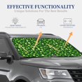 thumbnail image 4 of Vsdgher Happy St. Patrick's day Print Car Windshield Sun Shade, Reflective Sunshade Window Sunshade Sun Visor Protector Fit for Cars,Trucks,SUVs-Small, 4 of 6