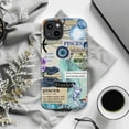 thumbnail image 5 of Pisces Zodiac Collage Phone Case, Intuitive Dreamy Astrology-Inspired iPhone Cover, Protective Horoscope Design for iPhone 16 15 14 13 12 11 Plus Pro Max Mini, 5 of 5