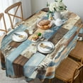 thumbnail image 6 of Oval Tablecloth 60x84in for Oval Table Waterproof Table Cloths for Dining Room Indoor Outdoor Table Cloth, 6 of 6