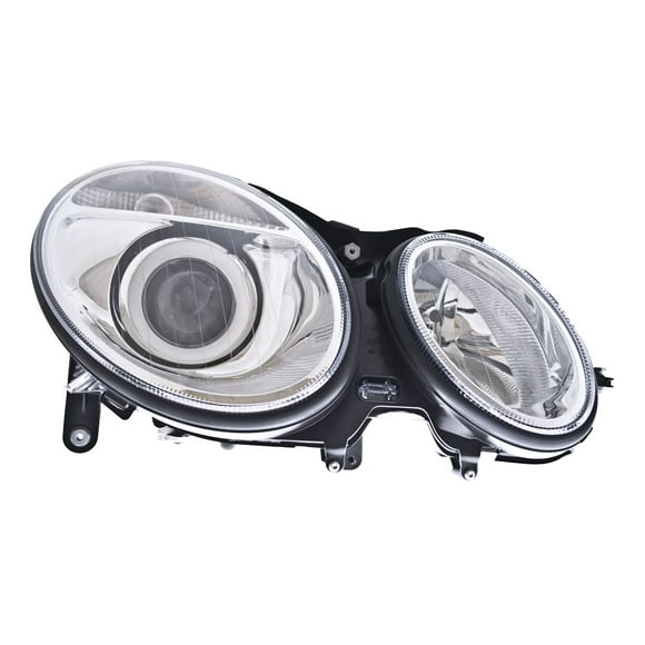HELLA 008369361 Bi-Xenon Headlight Assembly, Mercedes-Benz E 200 CDI - E 500, Passenger Side, Multi