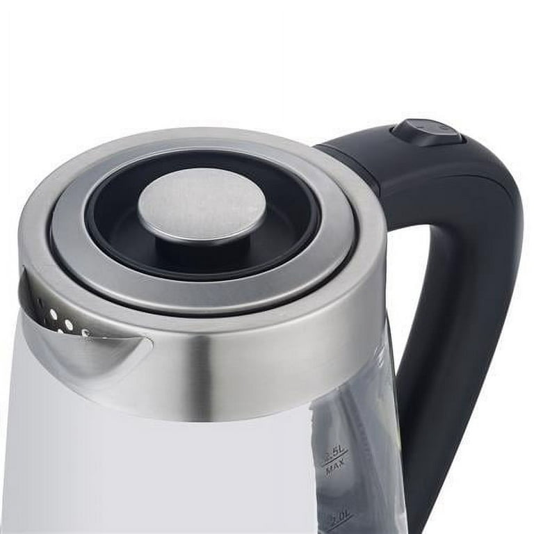 Ktaxon 2.5L Electric Glass Hot Water Kettles Coffee Tea,Silver 