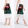 thumbnail image 4 of Flamingo Stylish Chiffon Beach Skirt for Women - for a Day at the Beach, 4 of 6